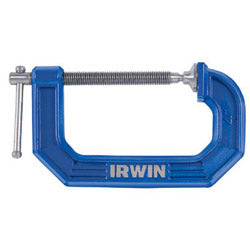 IRWIN® C-Clamp, 8 in Throat Depth, 8 in Opening, Blue (586-225108) Each