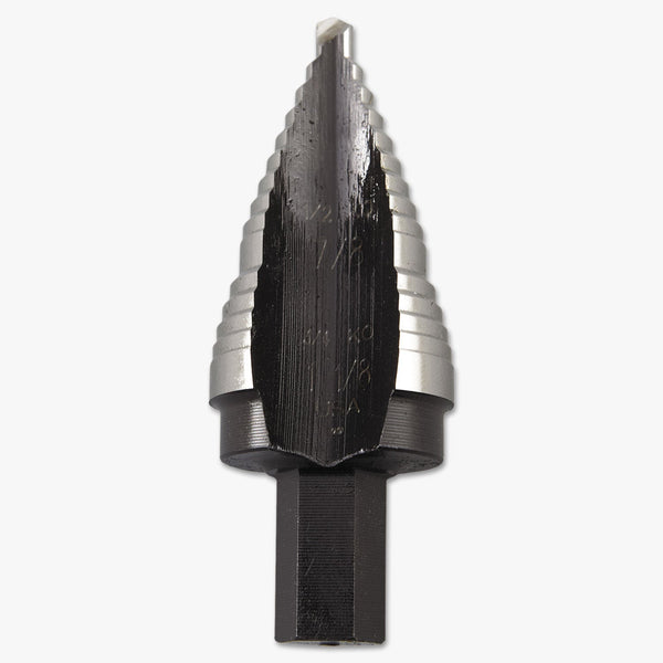 IRWIN® High Speed Steel Fractional Self-Starting, 7/8 in to 1-1/8 in, 2 Steps (585-10239) Each