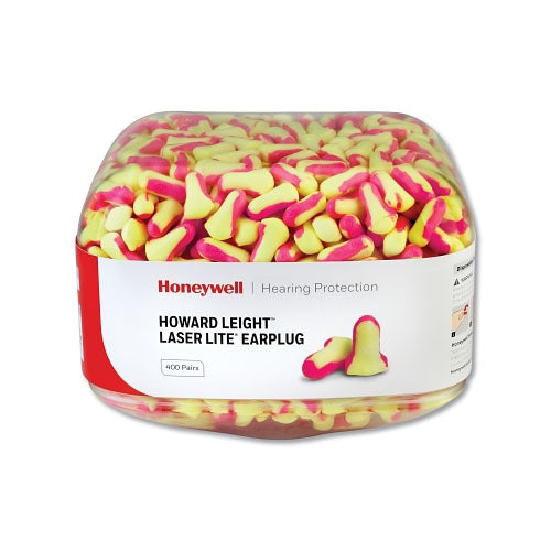 J.W. Harris Earplug Dispenser Refills, Canister, Magenta/Yellow, Laser Lite (154-HL400-LL-REFILL) Each
