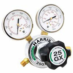J.W. Harris 25GX Single-Stage Medium/Heavy-Duty Regulator, CGA 540, Oxygen (348-3000510) Each