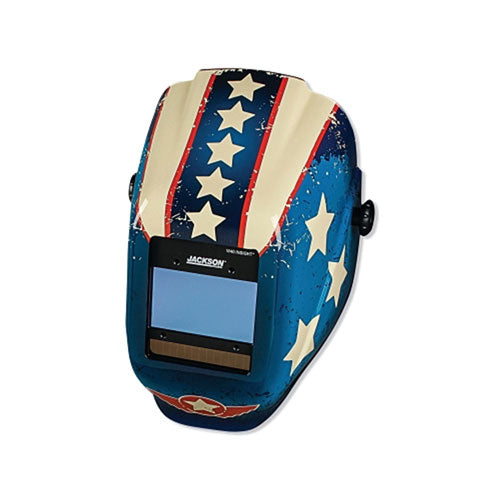 Jackson Safety® Insight Digital Variable ADF Welding Helmet, SH9 to SH13, Stars & Scars, 3.93 in x 2.36 in (138-46101) Each