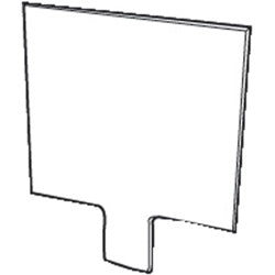 Jackson Safety® W60 NEXGEN Digital Auto-Darkening Filter, Inner Cover Plate, 5-1/4 in x 4-1/2 in, Clear (138-30590) 10 EA / PK