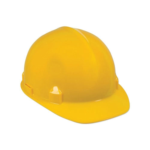 Jackson Safety® SC-6 Hard Hat, 4-point Ratchet, Front Brim, Yellow (138-14833) Each