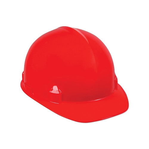 Jackson Safety® SC-6 Hard Hat, 4-point Ratchet, Front Brim, Red (138-14841) Each
