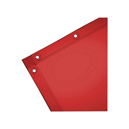 Jackson Safety® See-Thru Orange Welding Curtain, 6 ft X 6 ft, Vinyl (138-36292) Each