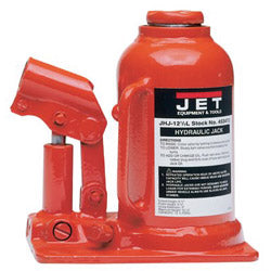 Jet JHJ Series Heavy-Duty Industrial Bottle Jack, 3 1/2Wx6Lx7 7/8-15 1/2H, 8 ton (825-453308) Each