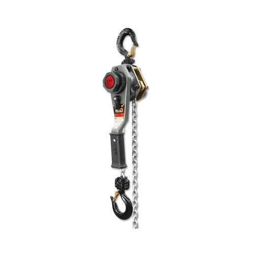 Jet JLH Series Lever Hoist With Overload Protection, 1 Ton Cap, 10 ft Lift, 79 lb·ft (825-376201) Each