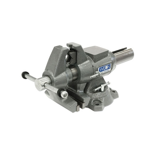 Jet Multi-Purpose Bench Vise, 5-1/2 in Jaw Width, 2-3/4 in Throat Depth, Swivel Base (825-28824) Each