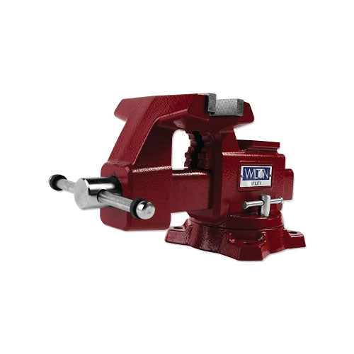 Jet Utility Bench Vise, 5-1/2 in Jaw Width, 3-1/4 in Throat Depth, 360° Swivel Base (825-28819) Each
