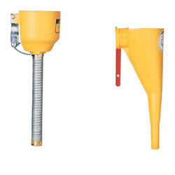 Justrite Funnel Attachments for Type I Steel Safety Cans, Funnel/Hose, Bolt-On (400-11089) Each