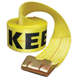 Keeper Winch Strap, 30'x4" 15,000 lbs w/Flat Hook (130-04926) Each