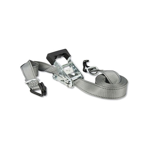 Keeper Ratchet Tie-Down Strap, Double J-Hook/D-Ring, 1 in W, 16 ft L, 1,000 lb Load Cap (130-05516) Each