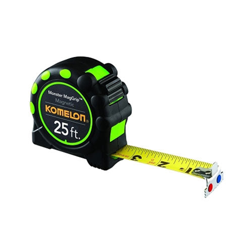 Komelon Usa MagGrip™ Pro Tape, 1 in x 25 ft (416-7125IE) Each