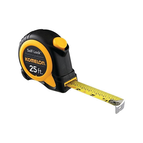 Komelon Usa Speed Mark Tapes, 1 in x 25 ft, Inch, Yellow (416-SL2925) Each