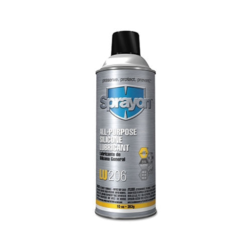 Krylon LU™206 All-Purpose Silicone Lubricant, 10 oz, Aerosol Can with Spray Anyway™ Nozzle (425-SC0206000) Case of 12