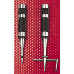 L.S. Starrett Automatic Center Punches, 5 in L, 9/16 in Tip, Steel (681-50120) Each