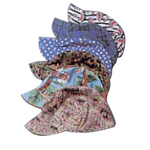 Lapco High Crown Welding Cap, Size 8, Assorted Prints, 4-Panel (160-C-8) Each