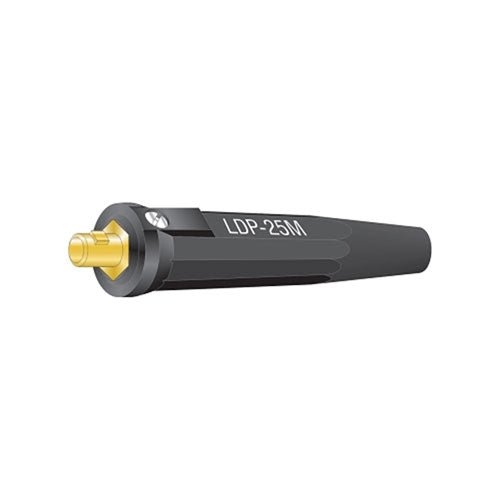 Lenco International DINSE Machine Plug, Single Oval thru Point Screw Connection, 8/0 Capacity (380-05283) Each
