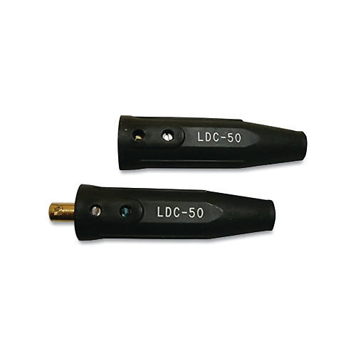Lenco International DINSE Type Cable Connector, Complete Unit, 4 thru 1/0, Single Oval thru Point, 250 Amp (380-05430) Each