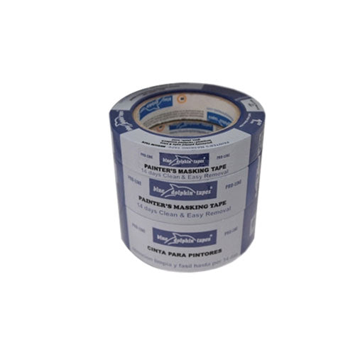 Linzer Professional Painters Blue Masking Tape, 2 in X 60 yd (449-TPBDT0200) 24 RL / CA