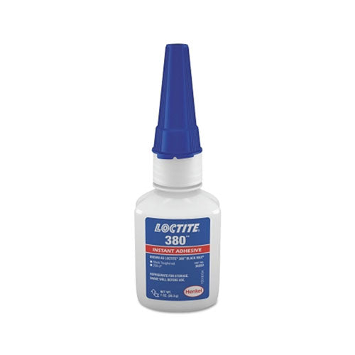 Loctite® 380™ Black Max® Instant Adhesive, Toughened, 1 oz, Bottle, Black (442-135423) Each