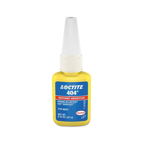 Loctite® 404™ Instant Adhesive, 0.333 oz Bottle, Clear (442-135465) Each
