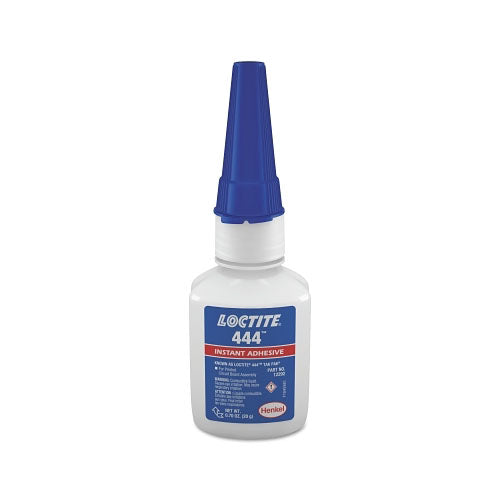 Loctite® 444™ Tak Pak® Instant Adhesive, 20 g, Bottle, Clear (442-135241) Each