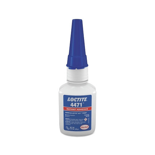 Loctite® 4471™ Prism® Instant Adhesive, Surface Insensitive, 20 g, Bottle, Clear (442-158530) 1 Bottle