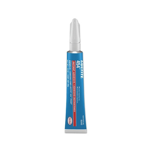 Loctite® 454™ Prism® Instant Adhesive, Surface Insensitive Gel, 20 g, Tube, Clear (442-135462) Each