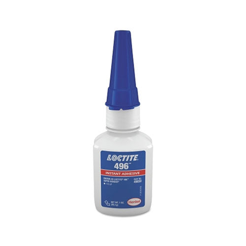 Loctite® 496™ Super Bonder® Instant Adhesive, 1 oz, Bottle, Clear (442-234156) Each