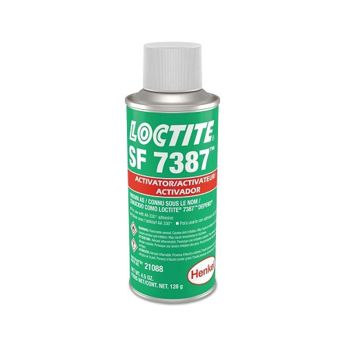Loctite® 7387™ Depend® Activator, 4-1/2 oz, Aerosol Can, Light Brown (442-209714) Case of 10