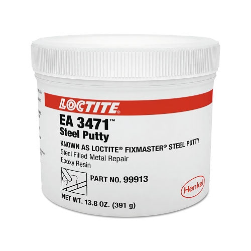 Loctite Corporation Fixmaster® Steel Putty Kit, 1 lb, Gray/White (442-219292) 1 Kit