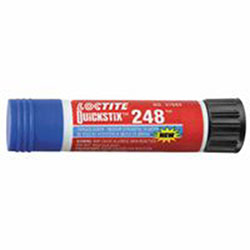 Loctite® 248™ Medium-Strength Threadlocker Solid Stick, 19 g, 1/4 in to 3/4 in dia, Blue (442-462476) Each