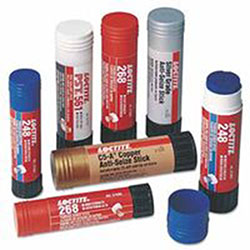 Loctite® 268™ High-Strength Threadlocker Solid Stick, 19 g, 1/4 in to 3/4 in dia, Red (442-826035) Each