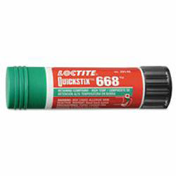 Loctite® QuickStix 668 Retaining Compound, High Temperature, 19 g Tube, Green, 1870 psi (442-640470) Each