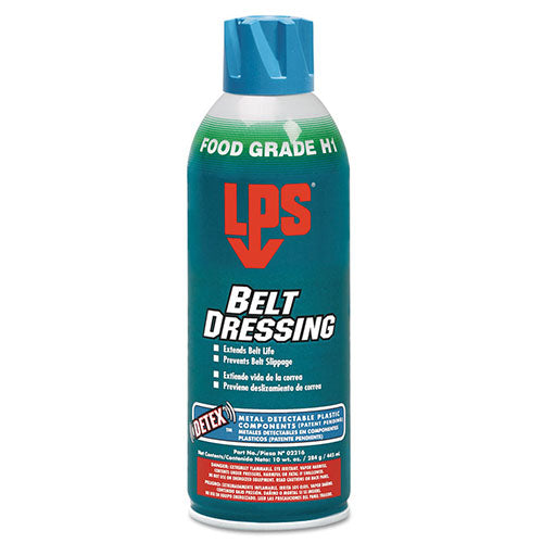 LPS® Belt Dressing Lubricant, 13 oz, Aerosol Can (428-02216) 12 Cans