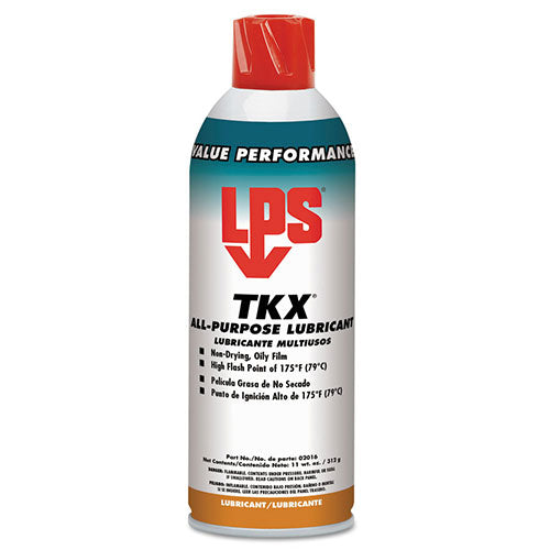 LPS® TKX All-Purpose Penetrant Lubricants and Protectants, 11 oz, Aerosol Can (428-02016) 12 Cans