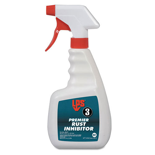 LPS® LPS 3 Premier Rust Inhibitor, 22 oz Trigger Spray Bottle (428-00322) 12 Bottles