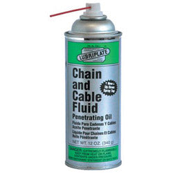 Lubriplate Chain & Cable Fluids, 12 oz Spray Can (293-L0135-063) 12 Cans
