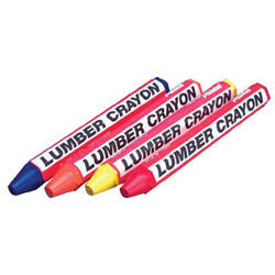 Markal #200 Lumber Crayons, 1/2 in, White (434-80350) Case of 12