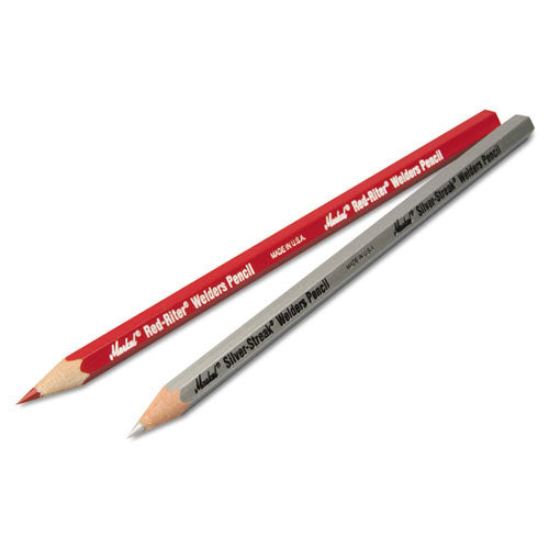 Markal Red-Riter® Welder's Pencil, Red (MRK96100) 1 Dozen