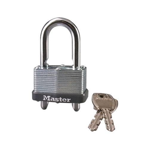 Master Lock® No. 510 Warded Adjustable Shackle Padlocks, 9/32 in Diam., 5/8 in L X 13/16 in W (470-510D) Box of 4