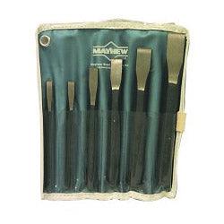 Mayhew Tools 6 Pc. Cold Chisel Kit, Alloy Steel, English, Pouch (MAY60560) Each