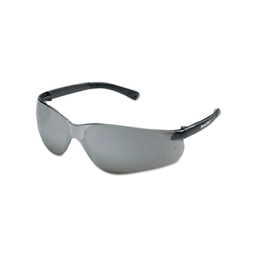 MCR™ Safety BearKat® BK1 Series Safety Glasses, Silver Mirror Lens, Duramass® Scratch-Resistant, Gray Frame (135-BK117) 1 Pair