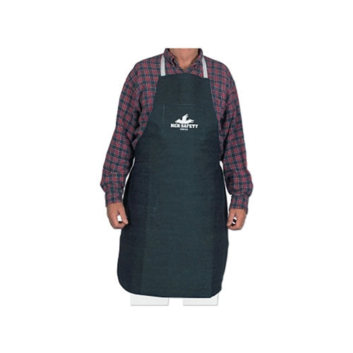 MCR™ Safety Blue Denim Bib Apron, 27 in x 36 in, Blue (127-39836) Each