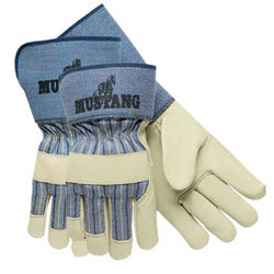 Memphis Glove Mustang Premium Grain-Leather Gloves, Large, Grain Cowhide (127-1936L) Case of 12