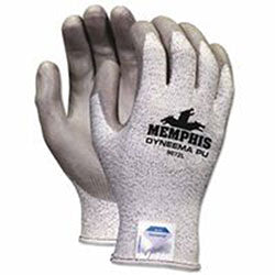 Memphis Glove Dyneema Blend Gloves, Large, Salt-and-Pepper/Gray (127-9672L) 1 Dozen