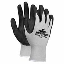 Memphis Glove NXG® Work Gloves, Medium, Black/Gray (127-9673M) 1 Dozen