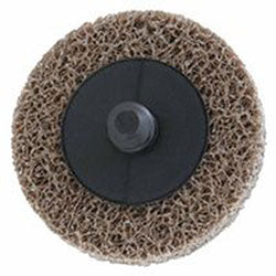 Merit Abrasives Deburring /Finishing Button Mount Wheel Type lll 2A, 2X1/4, Med, Aluminum Oxide (481-66261054183) Each
