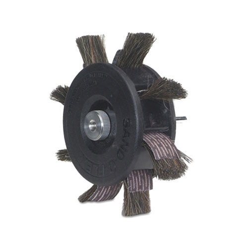 Merit Abrasives Sand-O-Flex™ 350-RP Coated Flap Wheel, 6-1/2 in dia, 80 Grit, 2400 rpm (481-08834111051) Each